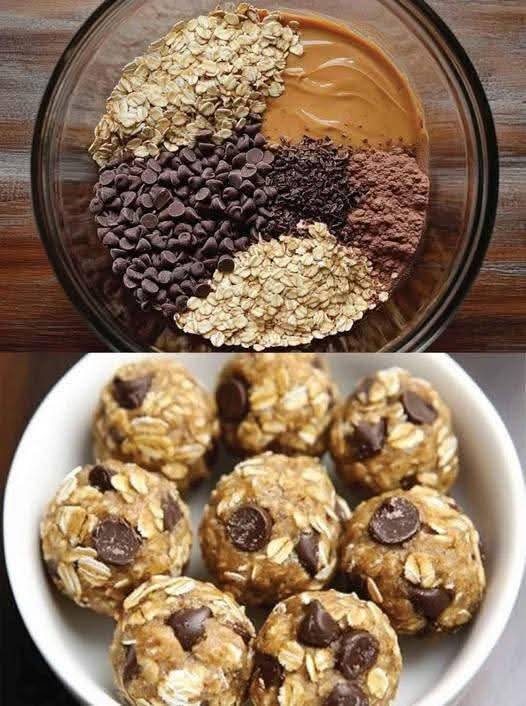 🥜 Mediterranean No-Bake Peanut Butter Oat Energy Balls