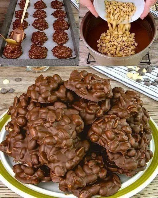 🍫 Chocolate Nut Clusters (Full Recipe)