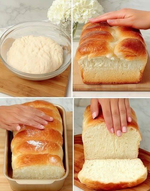 🍞 Fluffy High-Protein Brioche Bread